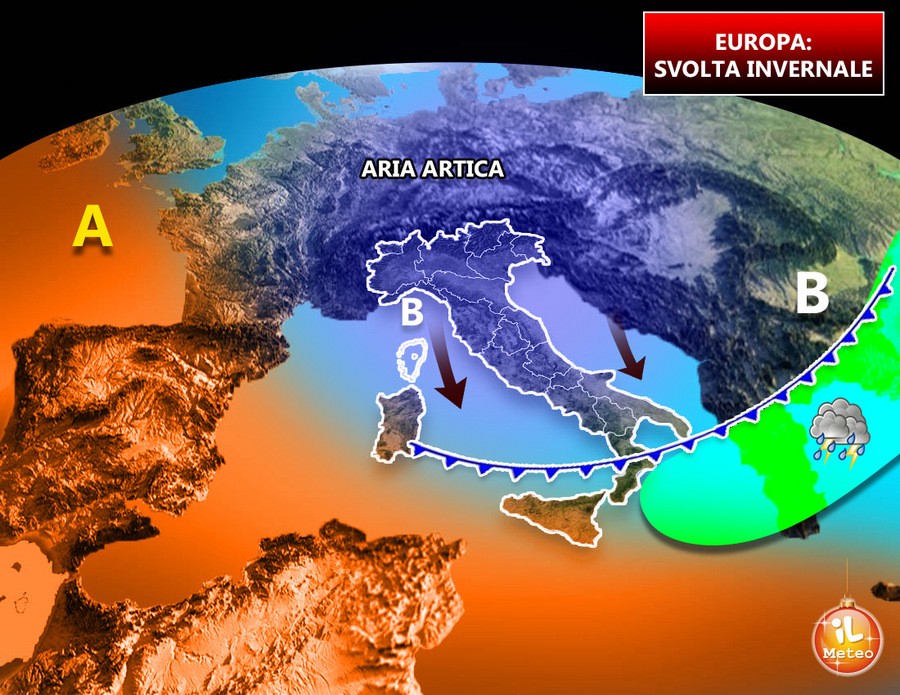 Meteo, Natale con l'anticiclone: clima più mite Meteo, Natale con l'anticiclone: clima più mite