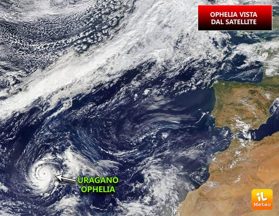 Uragano Ophelia sconvolge Irlanda e Isole britanniche Uragano Ophelia sconvolge Irlanda e Isole britanniche